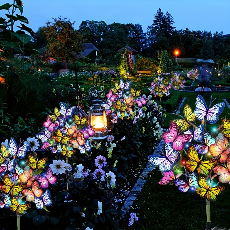 Smart Garden Ornaments - Luci da giardino a farfalla a