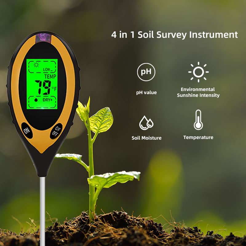 Soil Test Digital - Misuratore di pH del Suolo, Tester