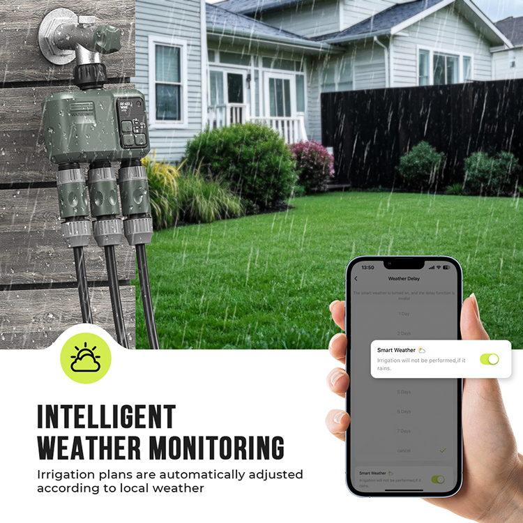 Smart Garden Design - Nuovo Design Timer Irrigazione Intelligente a