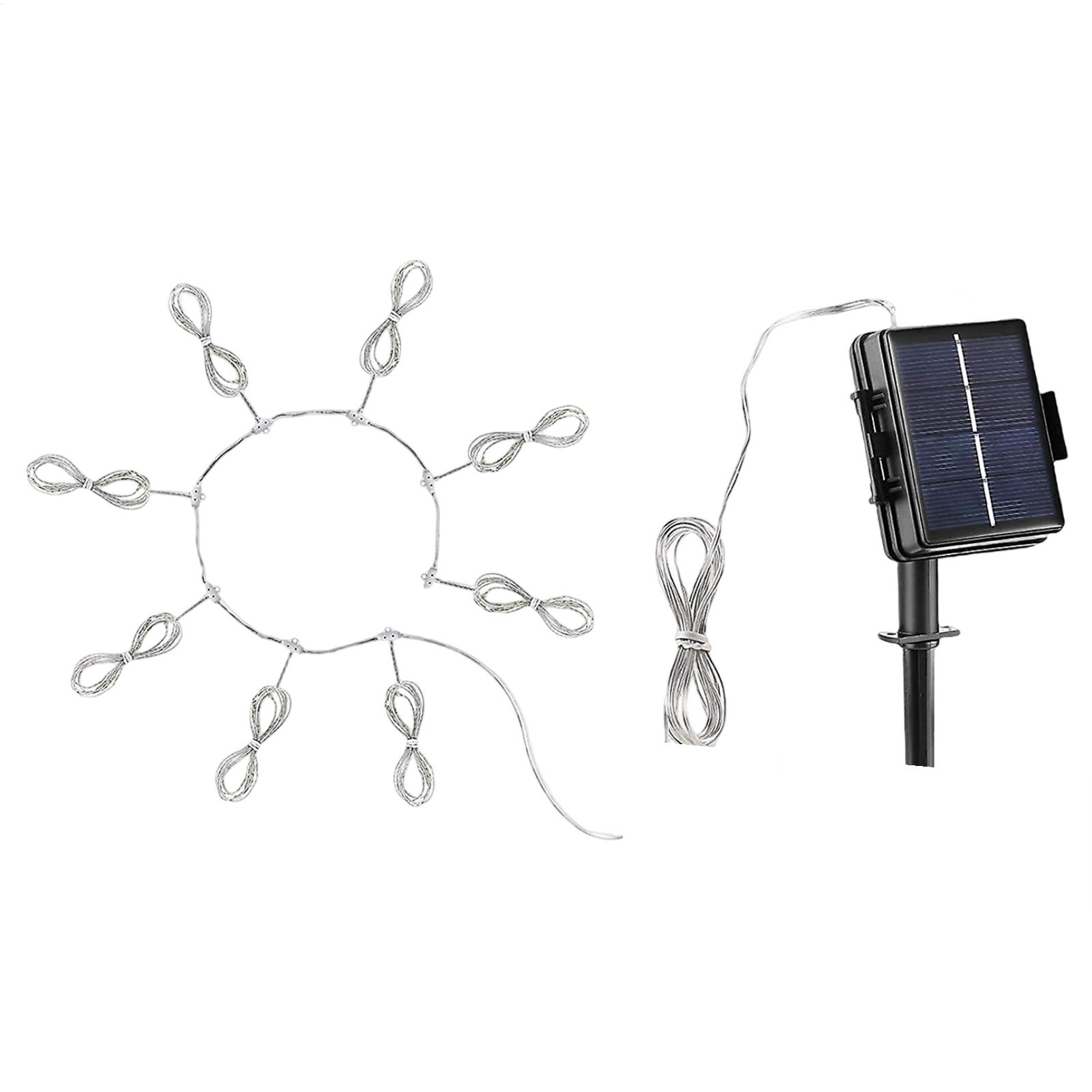 Smart Garden Umbrella - Lampada Solare per Ombrellone da Giardino,
