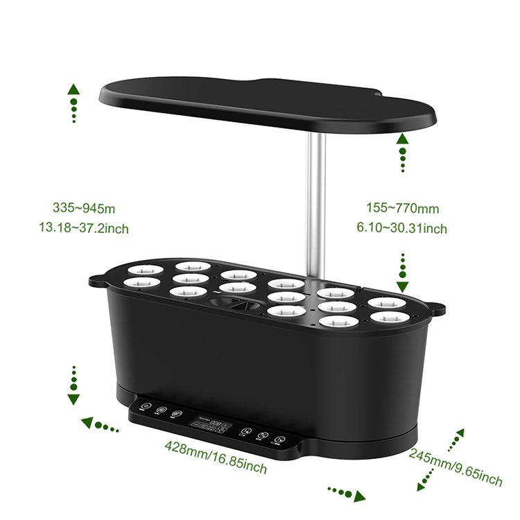 Smart Garden Design - Sistema di Coltivazione Idroponica per Interni