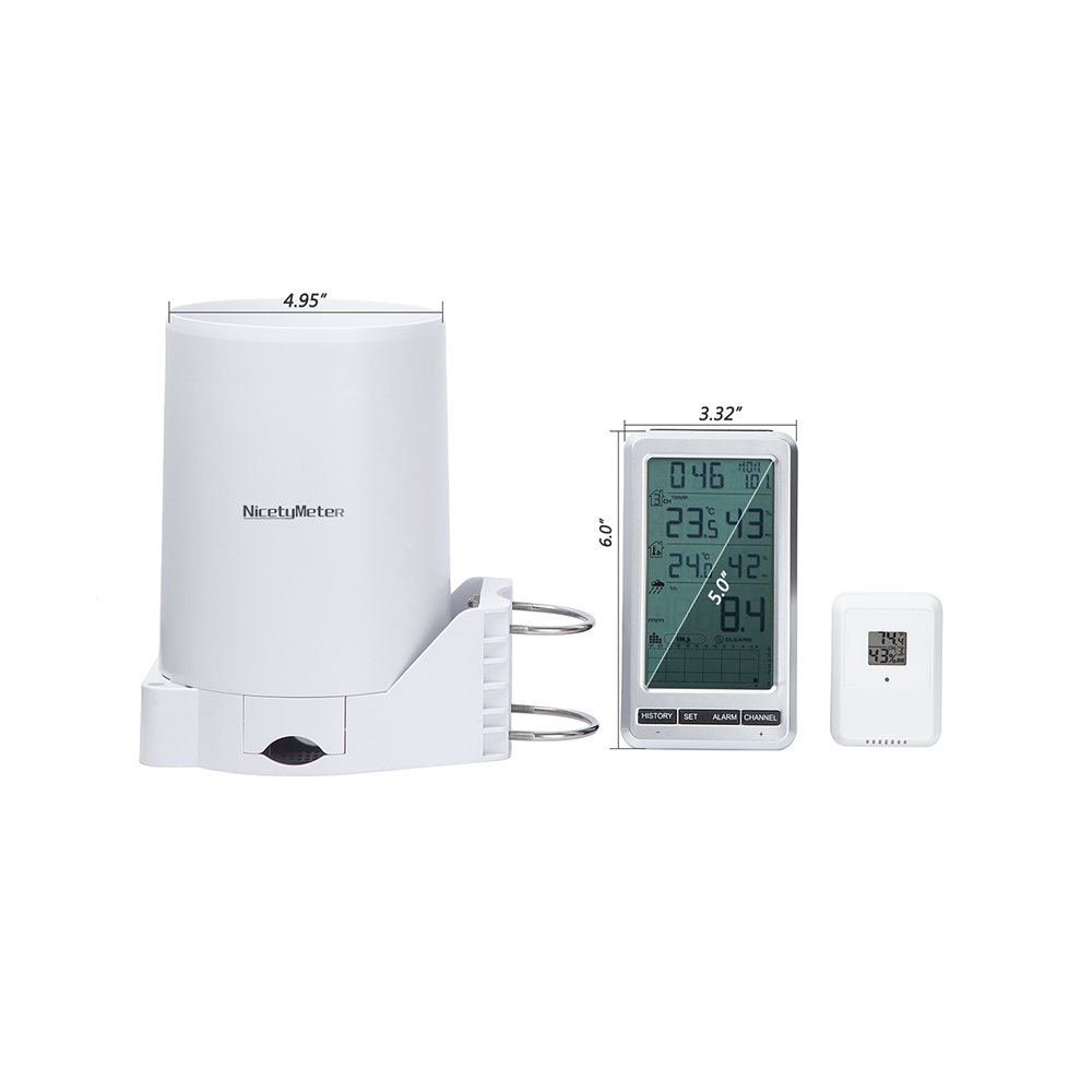 Pluviometro Wireless RF 433MHz - Garden Weather Station recensione e prezzo