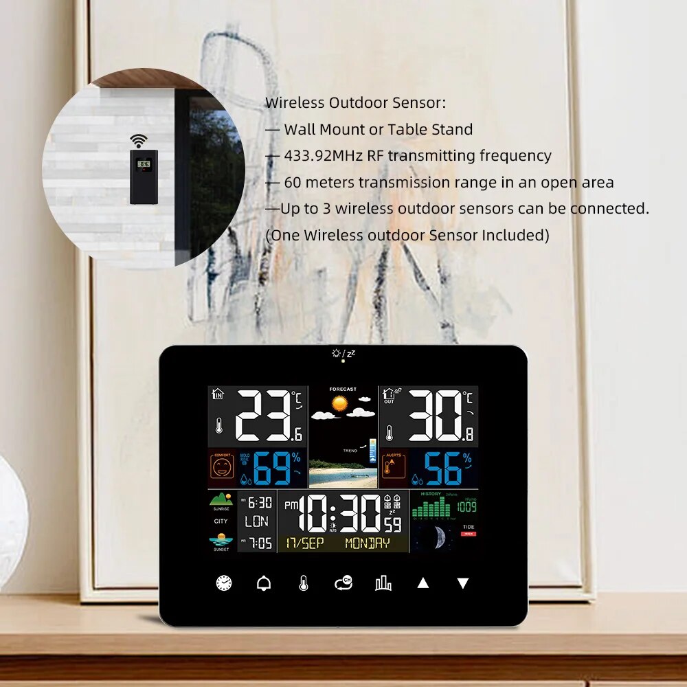 FJ3362G Stazione Meteo Sveglia - Garden Weather Station recensione e prezzo