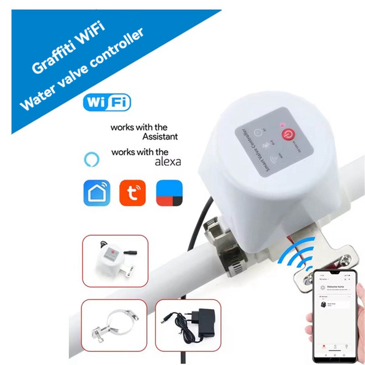 SWXF Tuya WiFi Smart Valve Con - Smart Garden Water recensione e prezzo