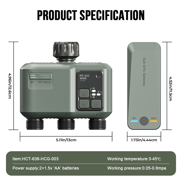 Nuovo Design Timer Irrigazione - Smart Garden Design recensione e prezzo