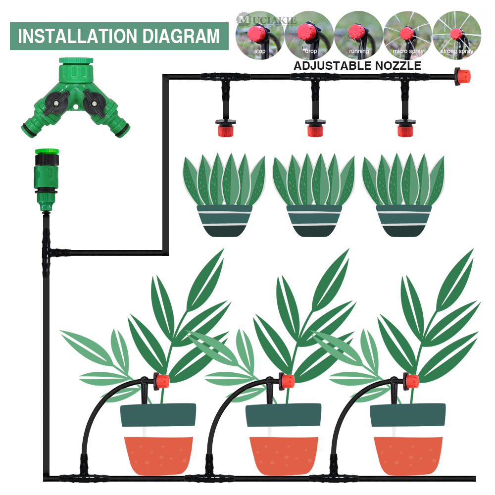 50-5M 1/4 ''gocciolatori regol - Yoocaa Smart Garden recensione e prezzo