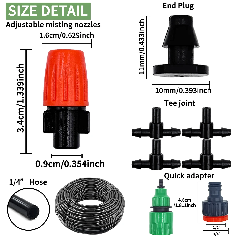 Kit di irrigazione con ugelli  - Yoocaa Smart Garden recensione e prezzo