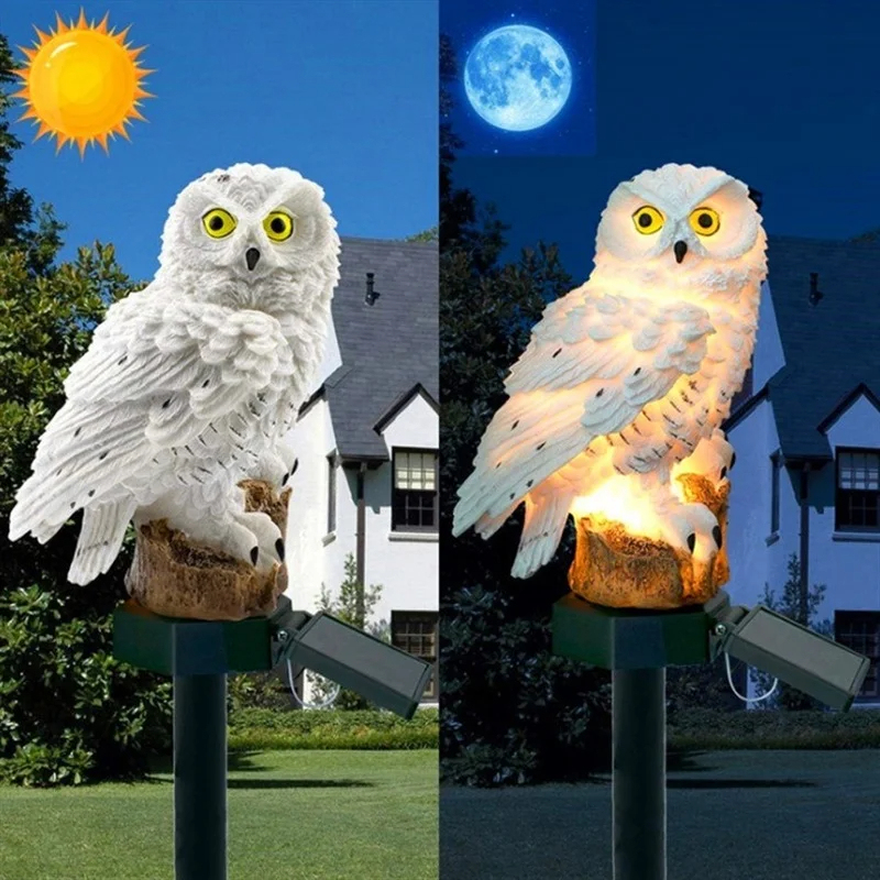Statua di Gufo Solare con Luce - Smart Garden Ornaments recensione e prezzo
