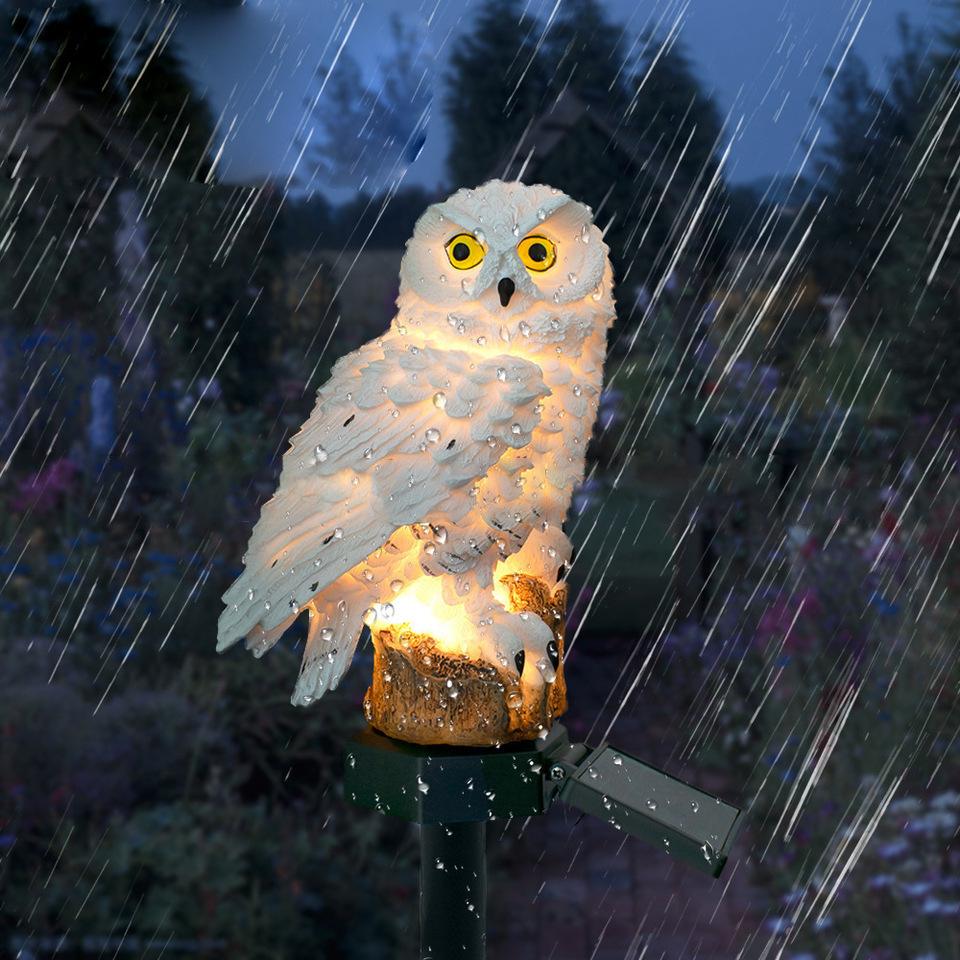 Statua di Gufo Solare con Luce - Smart Garden Ornaments recensione e prezzo