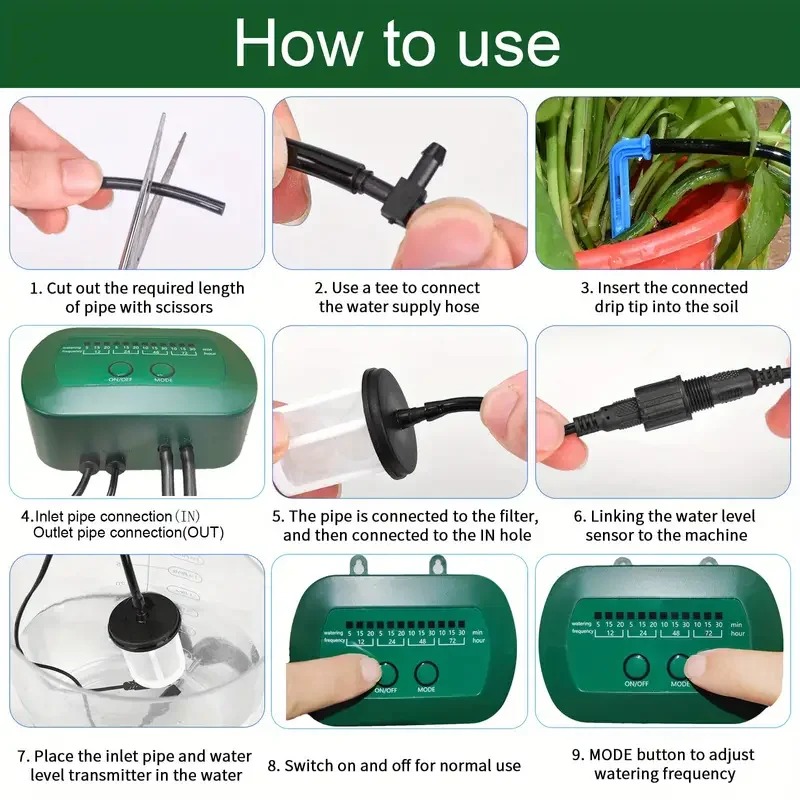Kit di irrigazione solare inte - Smart Garden Water recensione e prezzo
