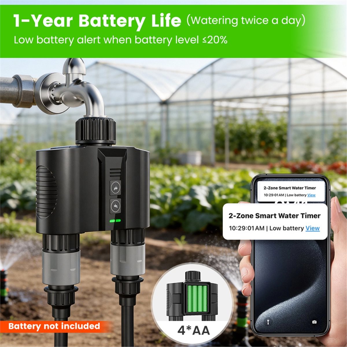 Y17A 1 Set Timer WiFi per Irri - Smart Garden Water recensione e prezzo