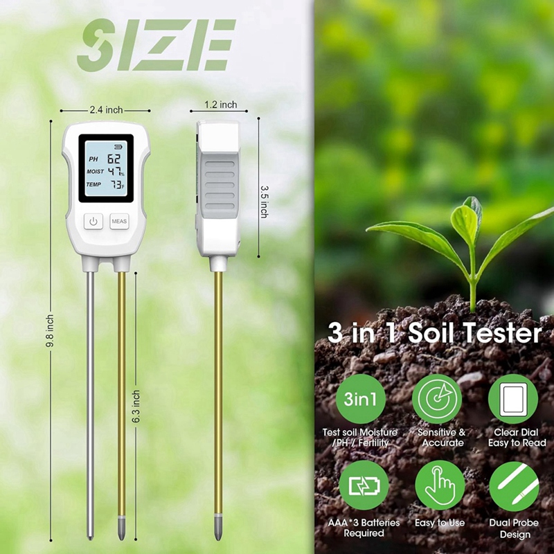 Misuratore di Umidità del Suol - Soil Test Digital recensione e prezzo