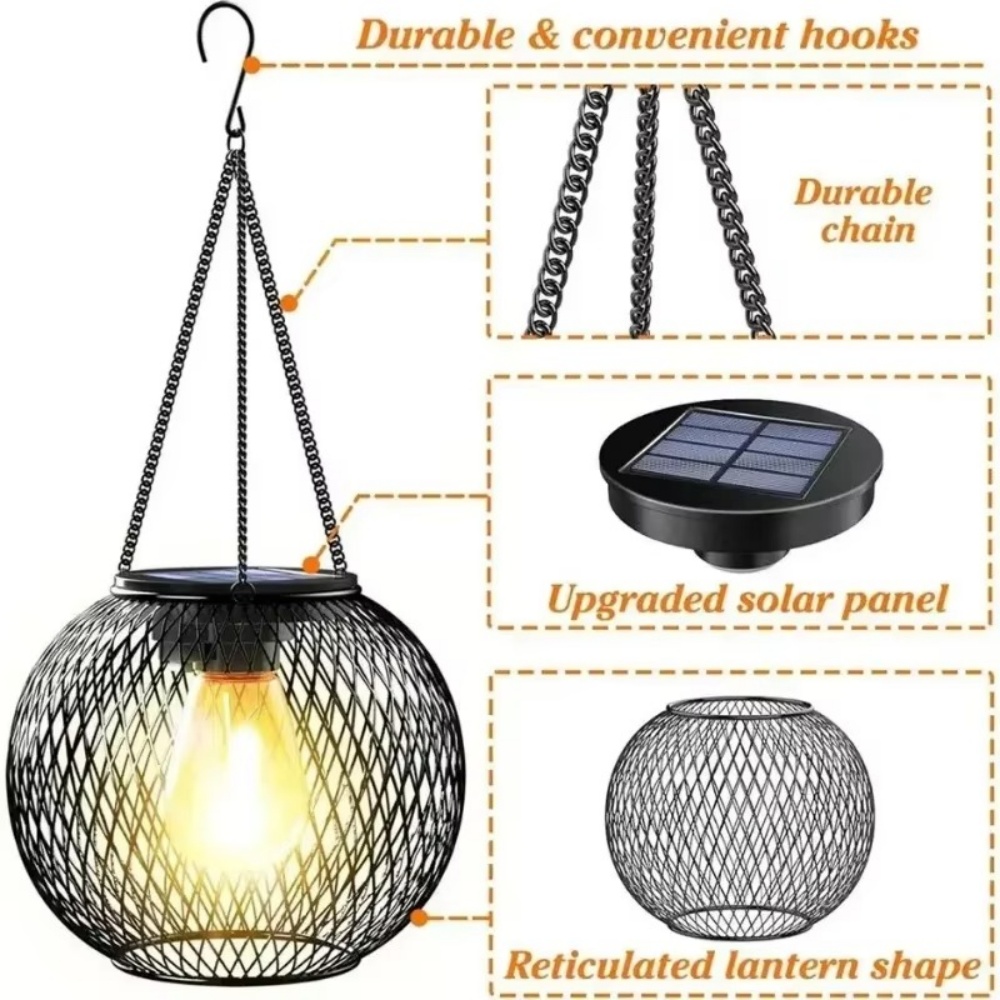 Lanterna Solare in Ferro Battu - Smart Garden Ornaments recensione e prezzo